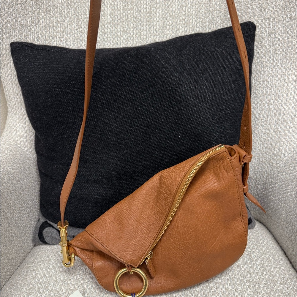 Burberry Knight bag Tan Leather Crossbody Bag